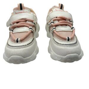 Girls Pink & White Sneaker Size:29